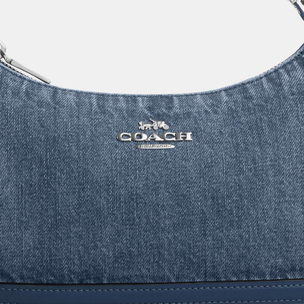 Authentic Coach Teri Denim Shoulder Bag NWT
